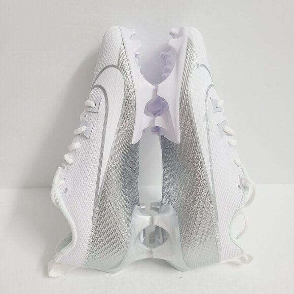 NEW Nike Vapor Edge Speed 360 2 Football Cleats DA5455-102 Size 9 White Silver main image 6